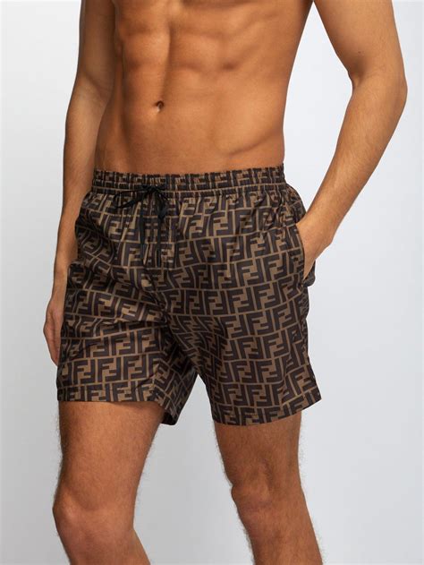 fendi jeans shorts|fendi swim shorts for men.